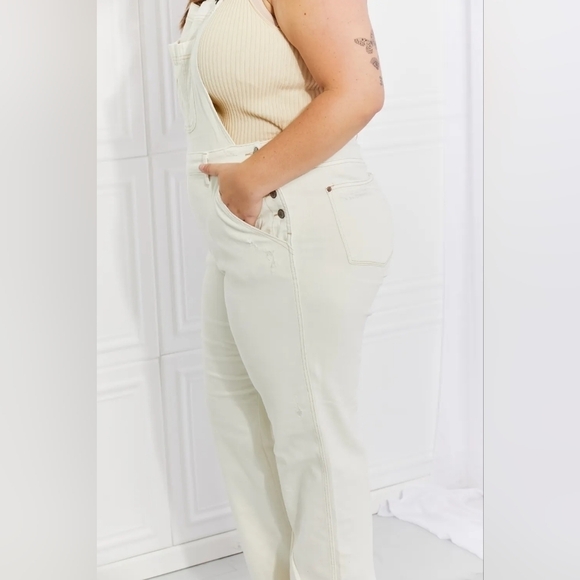 Judy Blue Garment Dyed Overalls Jumper Plus Size 2XL 18W-20W NWT - Picture 5 of 11